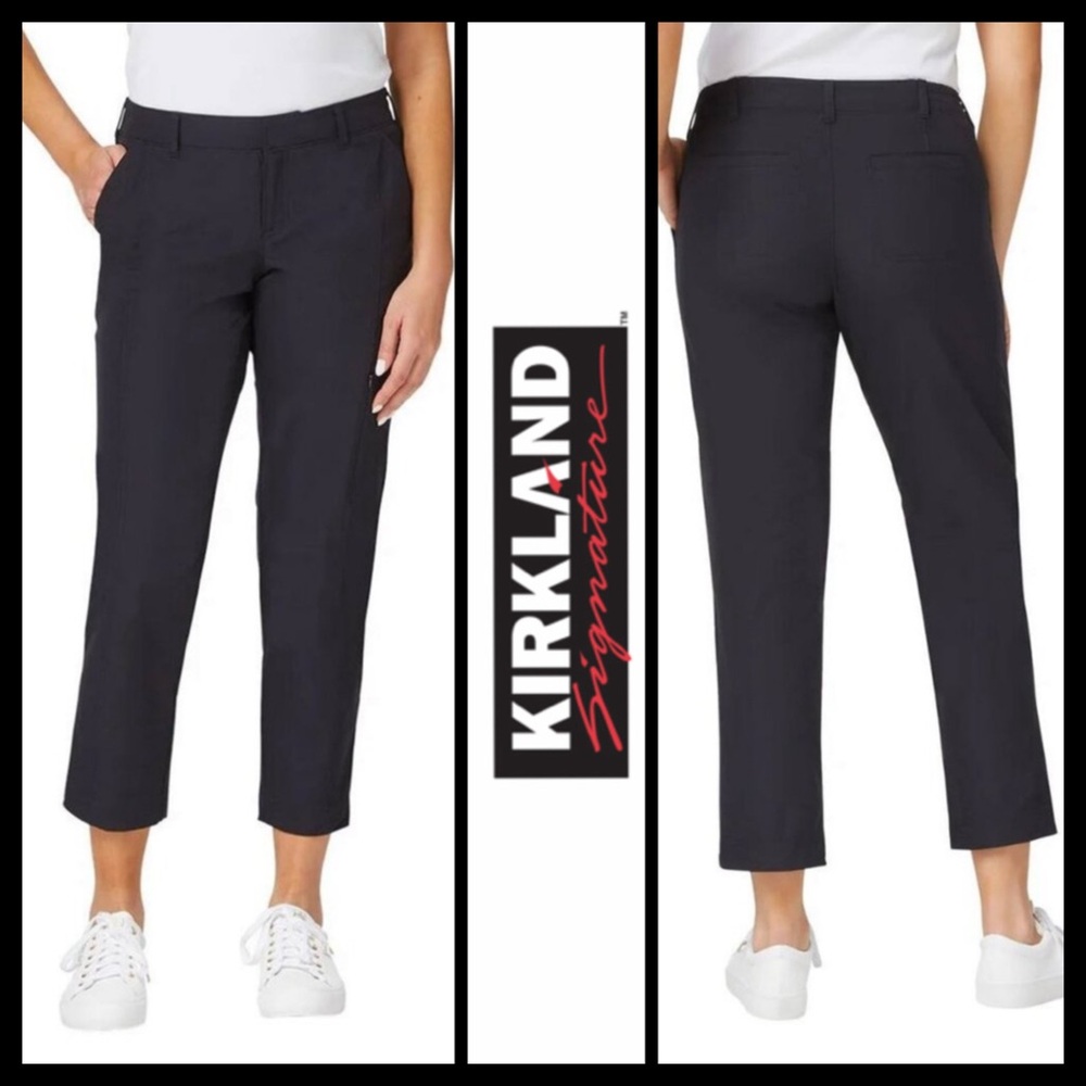 NWT Kirkland Signature Black Ankle Pants